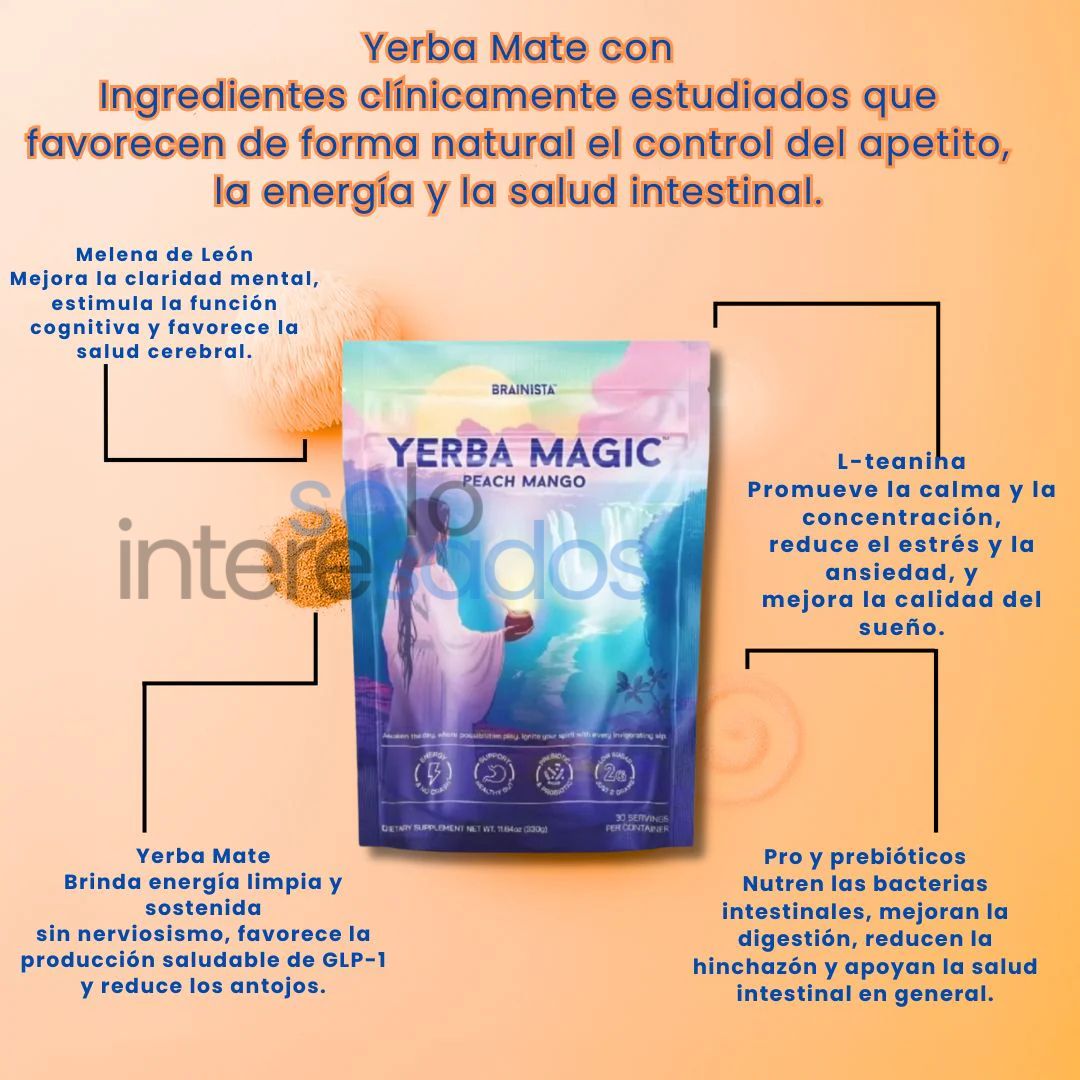 YerbaActiva – Controlá la Ansiedad y Bajá de Peso Naturalmente 330g