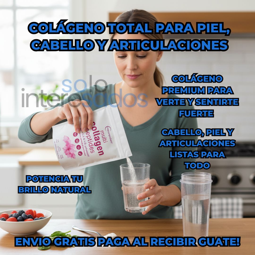 Multi Collagen Boost™ – Colágeno Total para Piel, Cabello y Articulaciones 1 LB