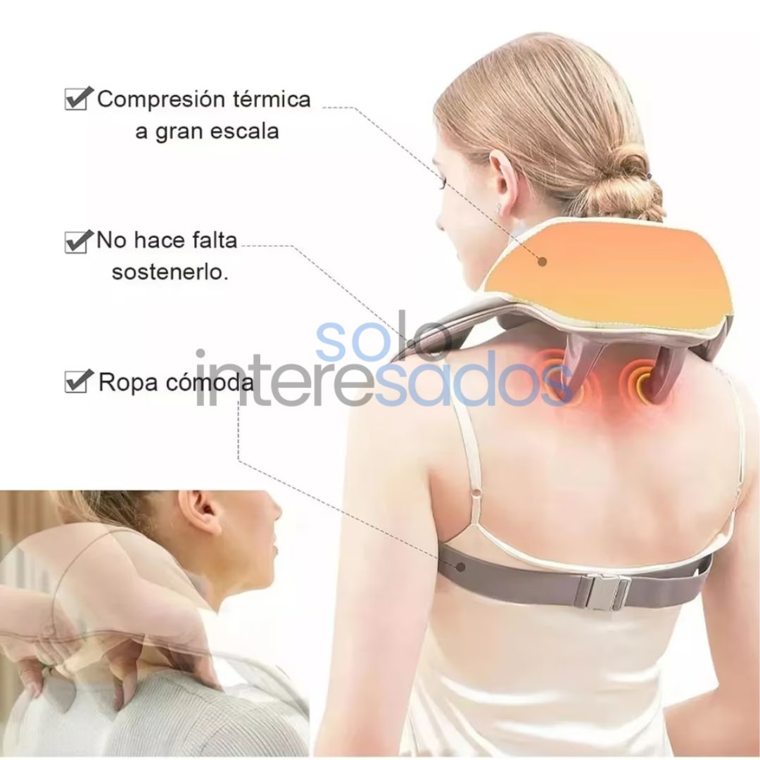 RelajaMax – Masajeador de Cuello y Espalda