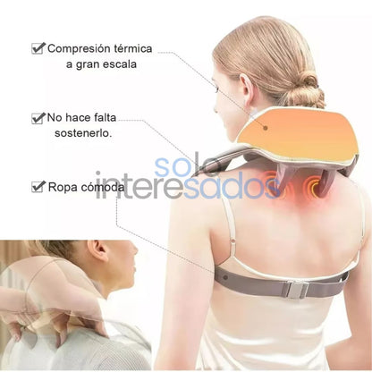 RelajaMax – Masajeador de Cuello y Espalda