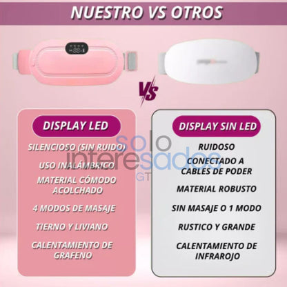 CalorAlivio – Cinturón Eléctrico para Cólicos Menstruales