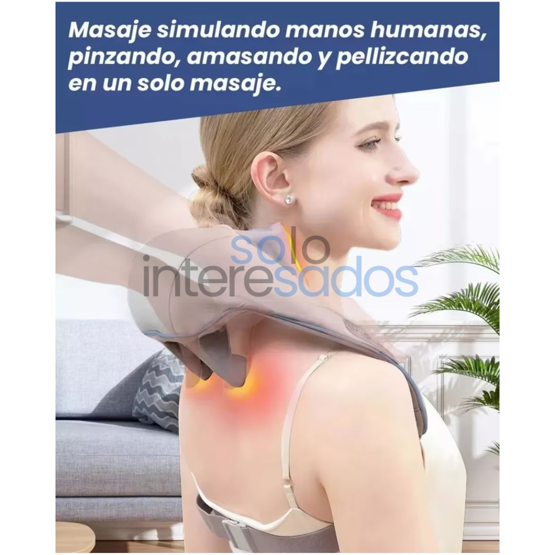 RelajaMax – Masajeador de Cuello y Espalda