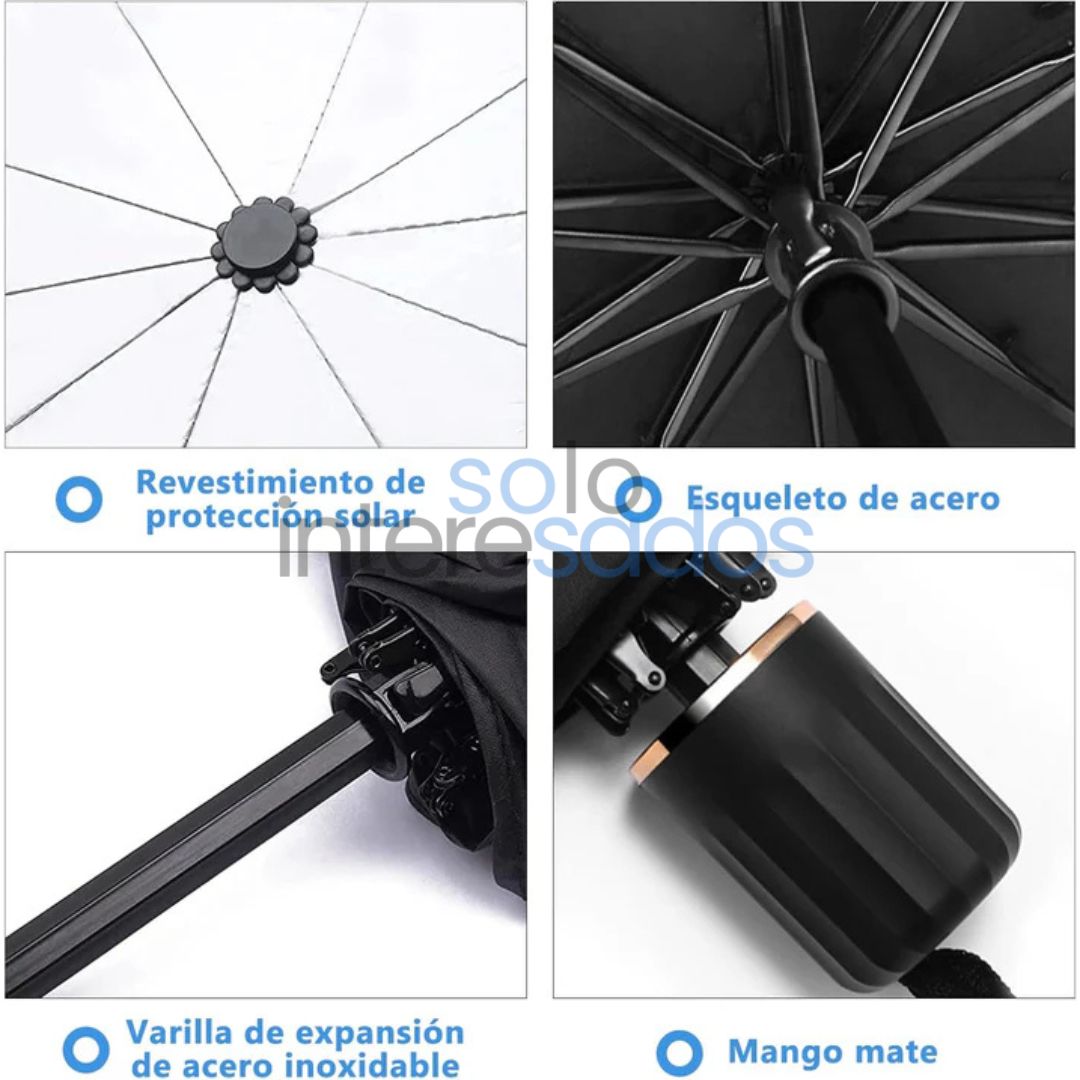 Sombrilla AutoShield – Anti Calor y Rayos UV