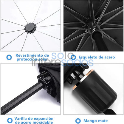 Sombrilla AutoShield – Anti Calor y Rayos UV