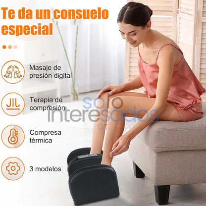 Masajeador de Pies Eléctrico – Antiestrés con 3 Intensidades Regulables