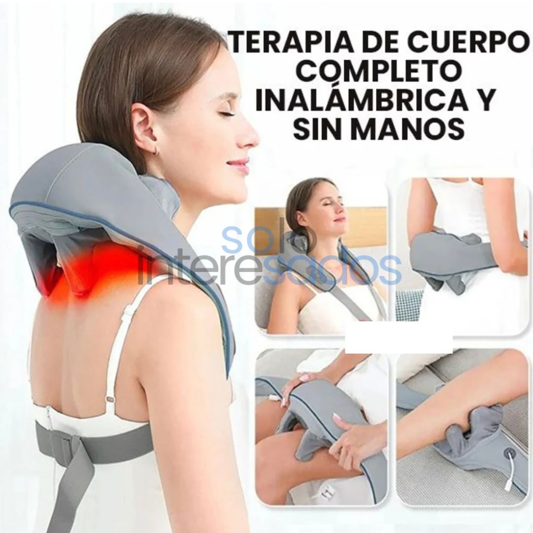 RelajaMax – Masajeador de Cuello y Espalda