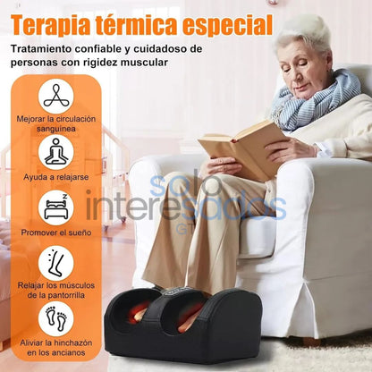 Masajeador de Pies Eléctrico – Antiestrés con 3 Intensidades Regulables