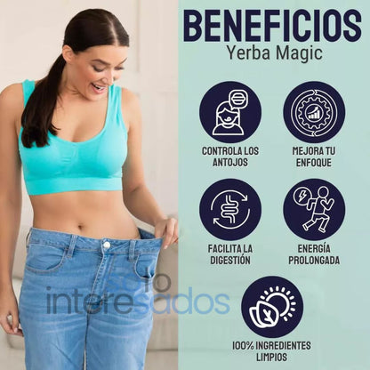 YerbaActiva – Controlá la Ansiedad y Bajá de Peso Naturalmente 330g