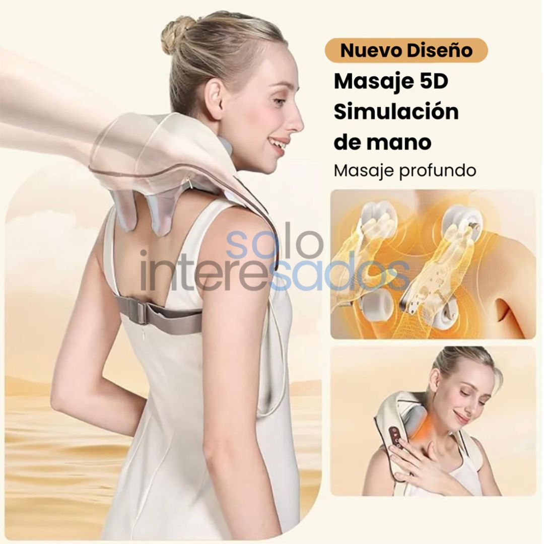 RelajaMax – Masajeador de Cuello y Espalda