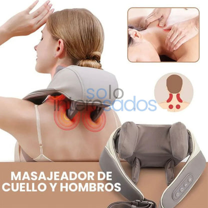 RelajaMax – Masajeador de Cuello y Espalda