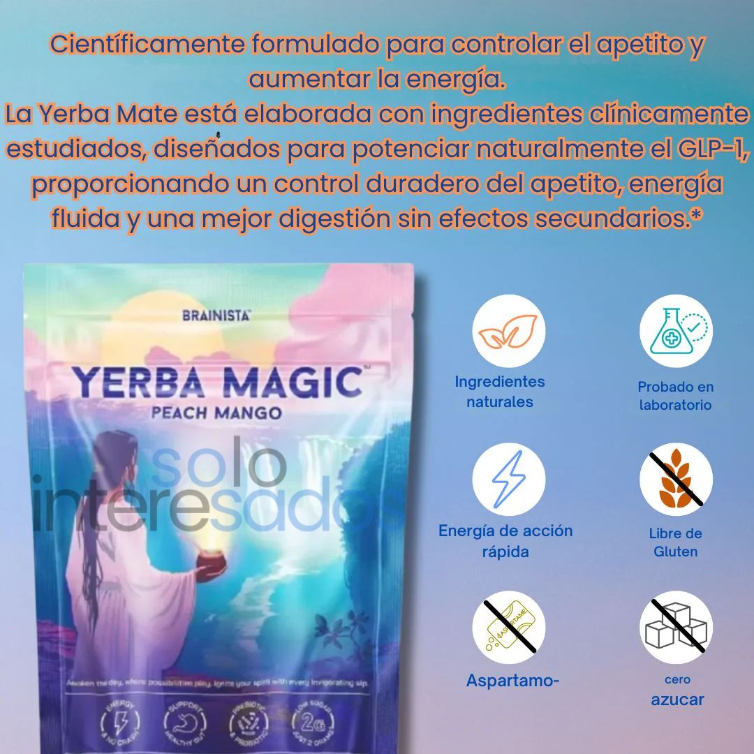 YerbaActiva – Controlá la Ansiedad y Bajá de Peso Naturalmente 330g