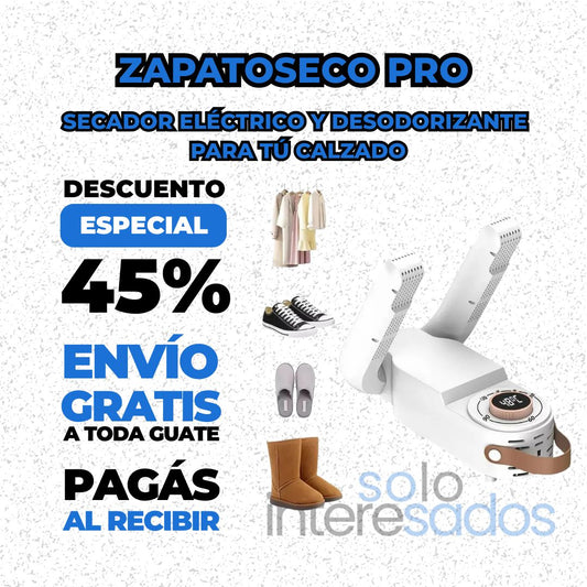SecaFácil Pro – Zapatos listos sin esfuerzo