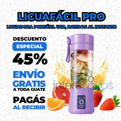 MiniBlend 380 – Licuadora Portátil USB, Batidos al Instante