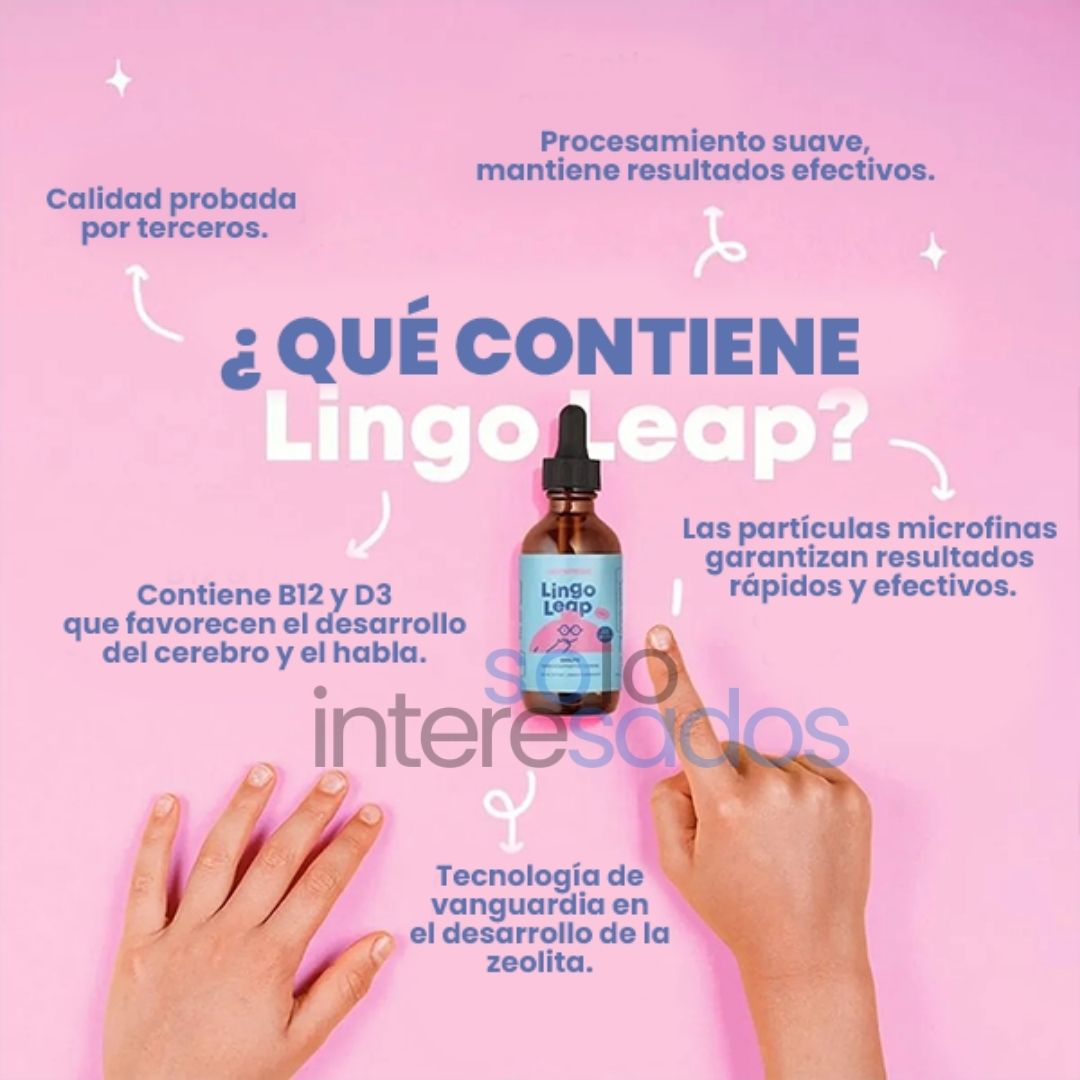 LingoLeap – Impulsá el Habla y la Concentración de tus Pequeños ORIGINAL 30ML