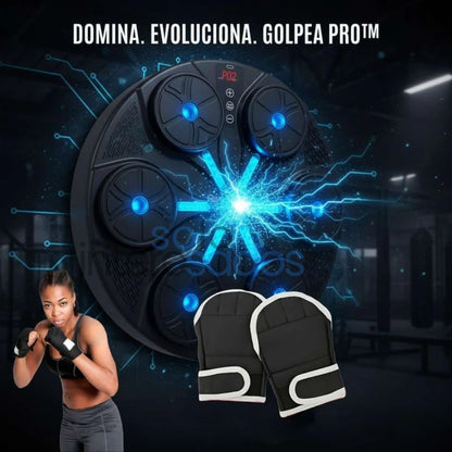 Máquina de Boxeo Inteligente – Entrená como un campeón desde casa + PAR DE GUANTES