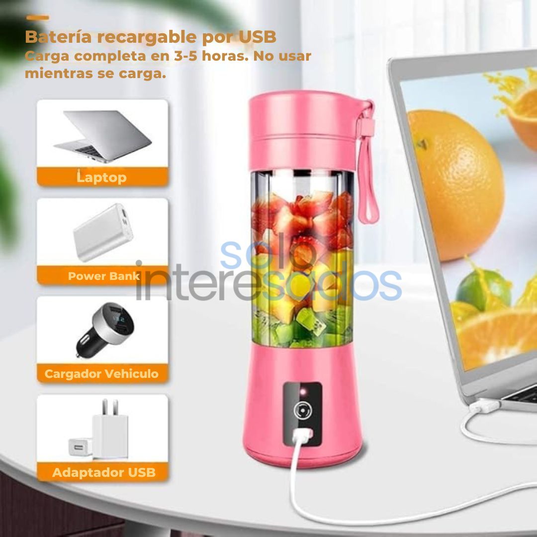 MiniBlend 380 – Licuadora Portátil USB, Batidos al Instante