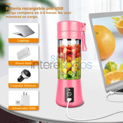 MiniBlend 380 – Licuadora Portátil USB, Batidos al Instante