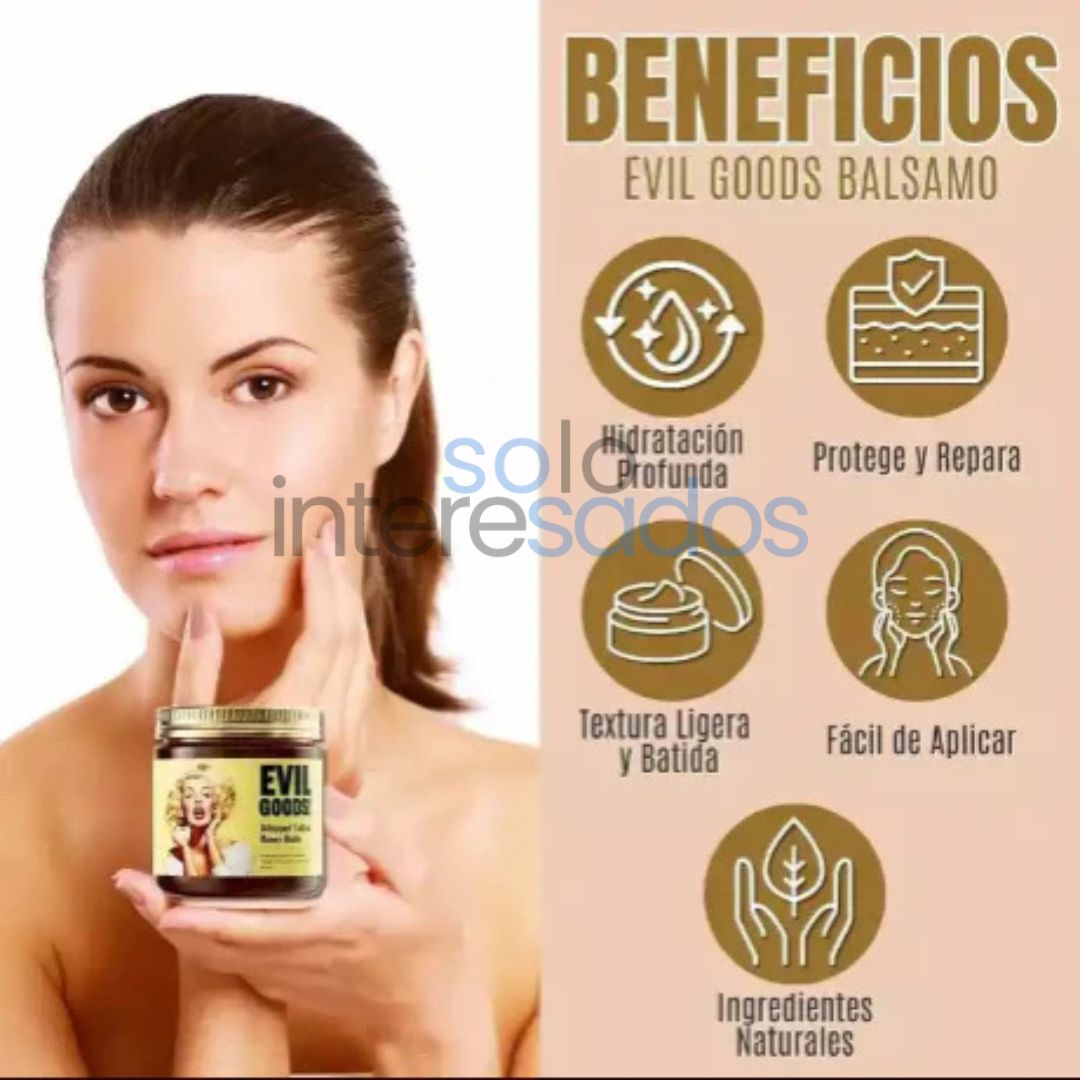 Evil Goods – Hidratación Natural con Sebo y Miel 120G