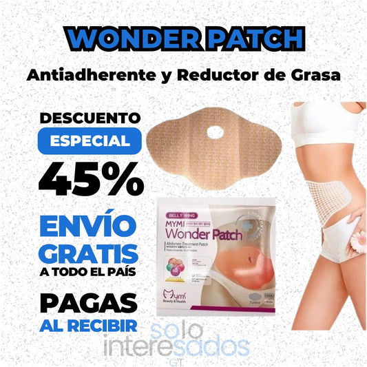 Wonder Patch – Antiadherente y Reductor de Grasa (5 parches x paq)