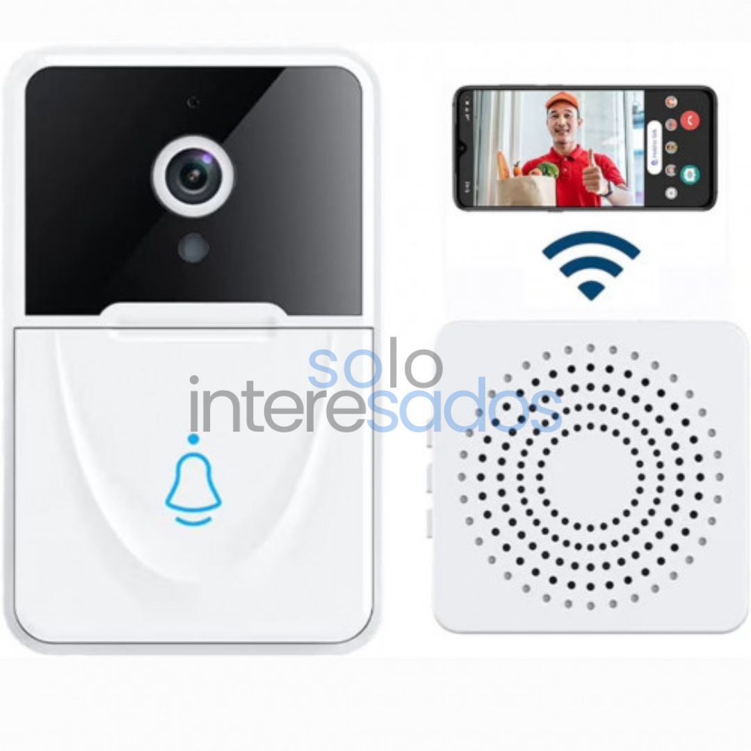 VigiDoor – Timbre Inteligente con Cámara WiFi y Alerta en tu Celular