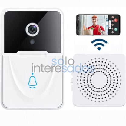 VigiDoor – Timbre Inteligente con Cámara WiFi y Alerta en tu Celular