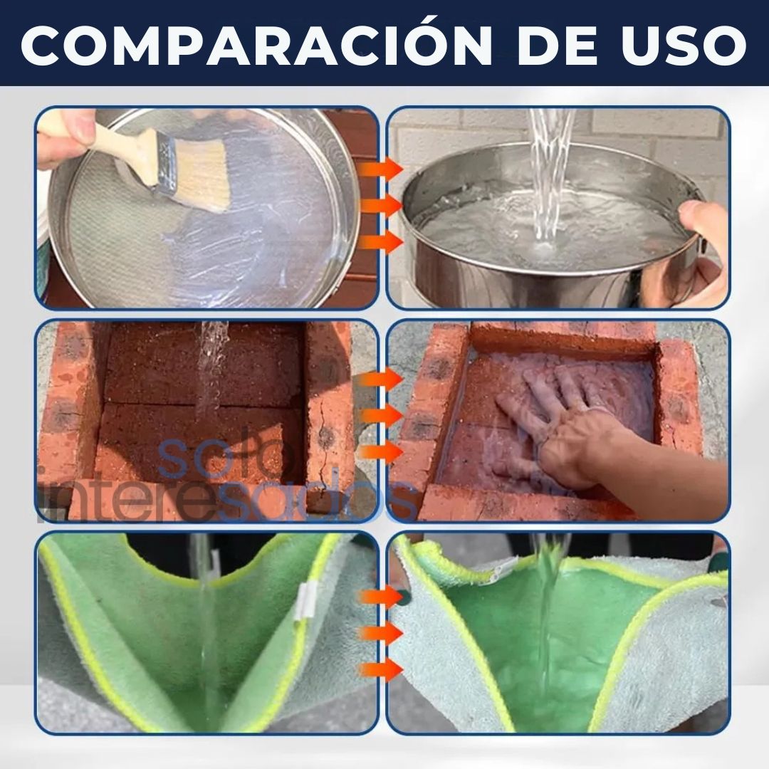 Sellador Impermeable Transparente – Protección Total contra Fugas y Filtraciones 200ML