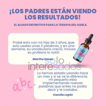 LingoLeap – Impulsá el Habla y la Concentración de tus Pequeños ORIGINAL 30ML