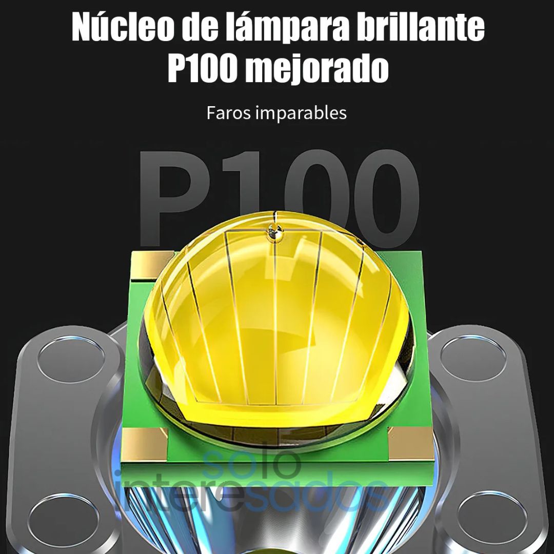 LINTERNA LUZ TÁCTICA 4 EN 1