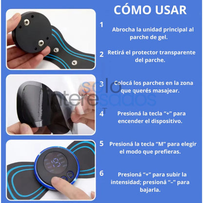 ElectroRelax EMS - Masajeador Muscular Inteligente
