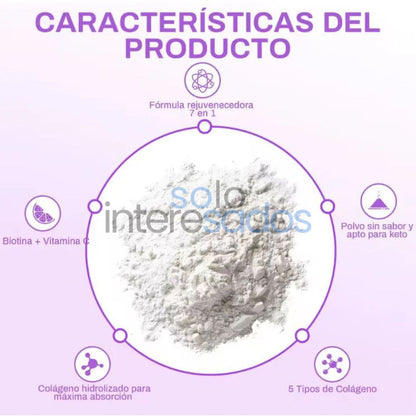 Multi Collagen Boost™ – Colágeno Total para Piel, Cabello y Articulaciones 1 LB