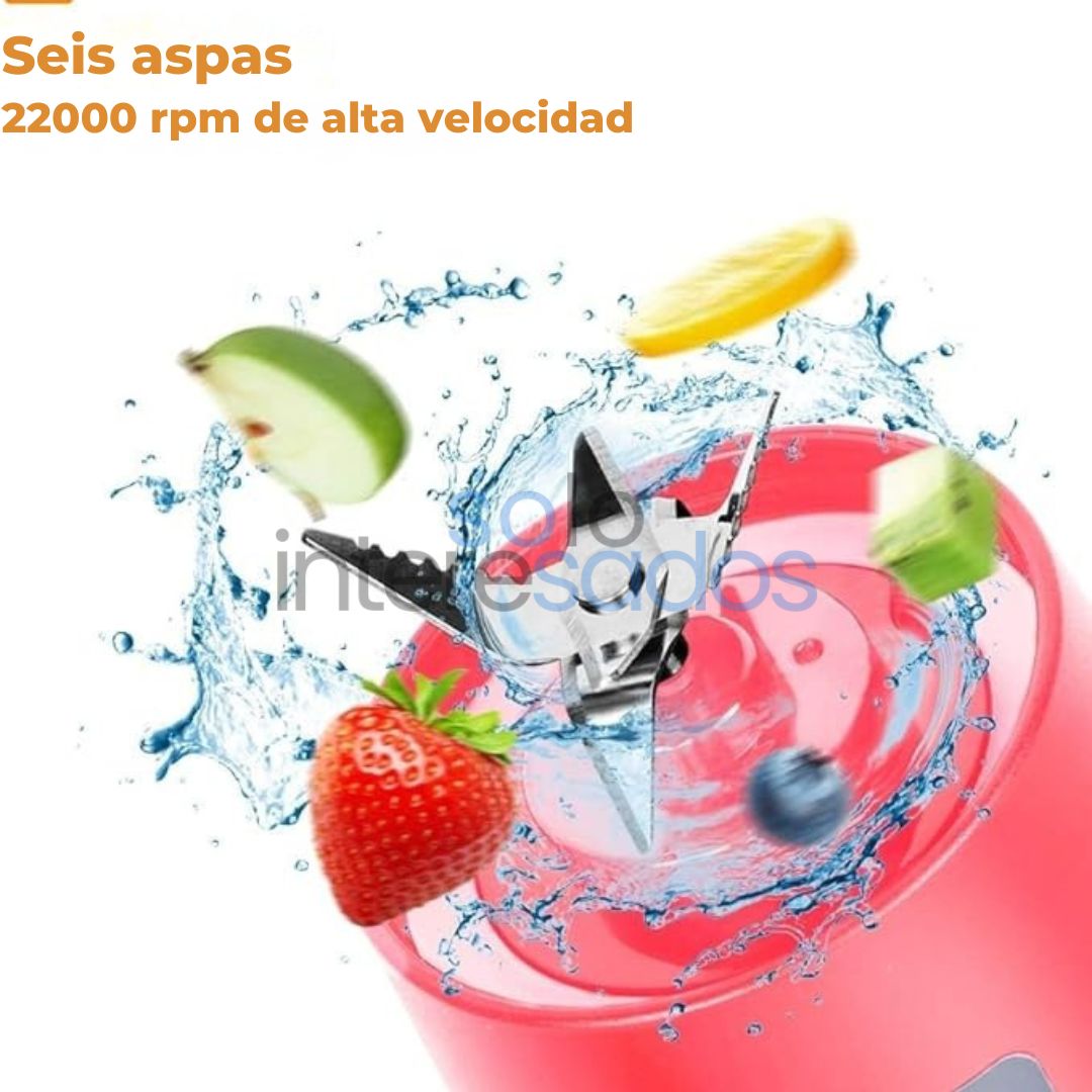 MiniBlend 380 – Licuadora Portátil USB, Batidos al Instante