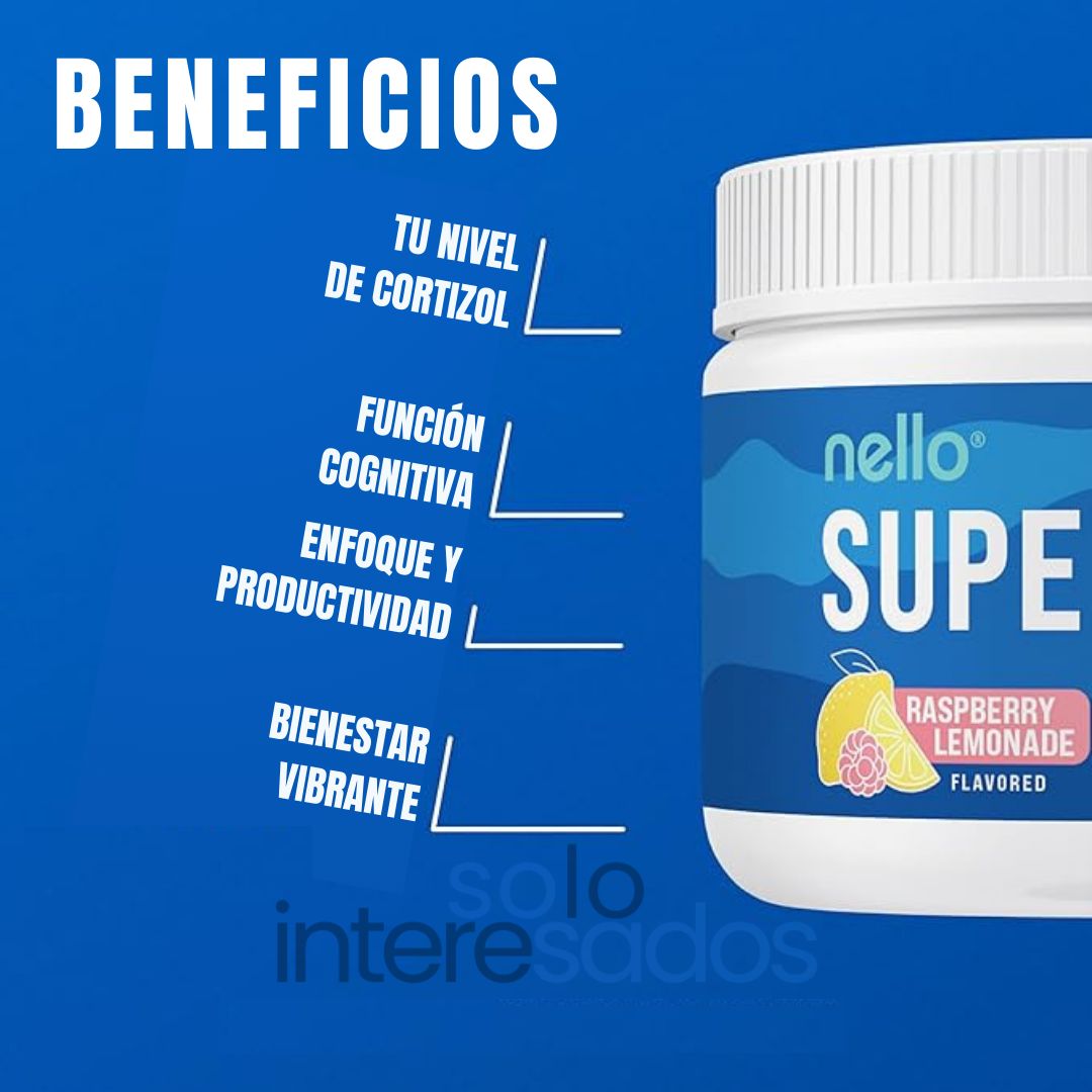 SuperCalm – Bebida Natural para Relajarte y Enfocarte 🍋 30 PORCIONES