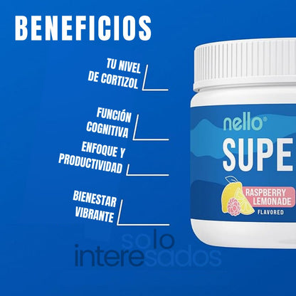 SuperCalm – Bebida Natural para Relajarte y Enfocarte 🍋 30 PORCIONES