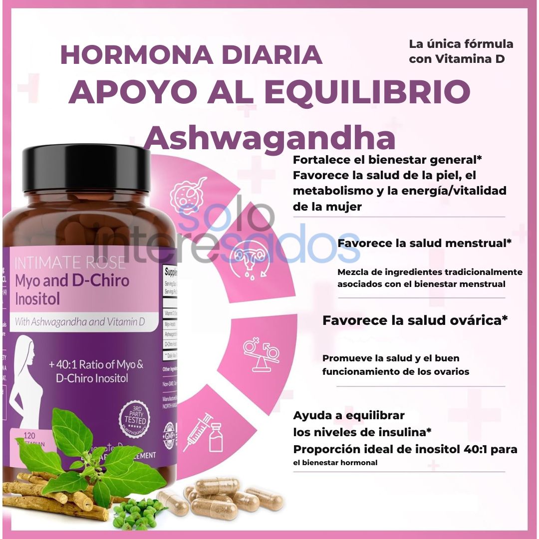 Myo Balance – Equilibrá tus hormonas y recuperá tu bienestar (30 Cápsulas)
