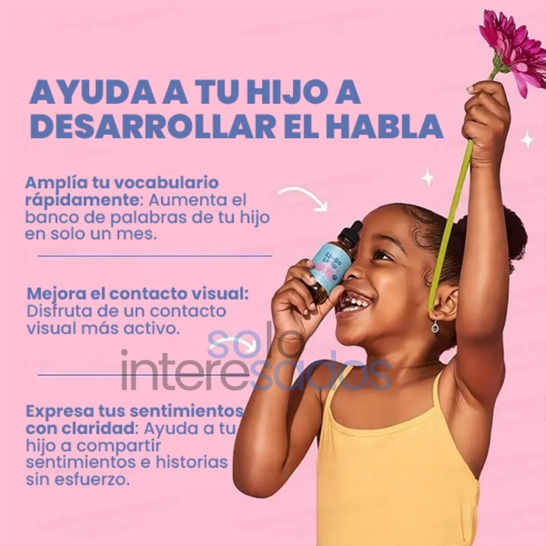 LingoLeap – Impulsá el Habla y la Concentración de tus Pequeños ORIGINAL 30ML
