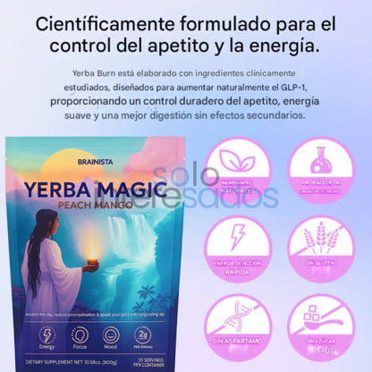 YerbaActiva – Controlá la Ansiedad y Bajá de Peso Naturalmente 330g