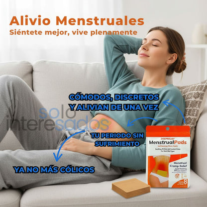 MenstruRelax – Parches Térmicos Alivia Cólicos 24 parches