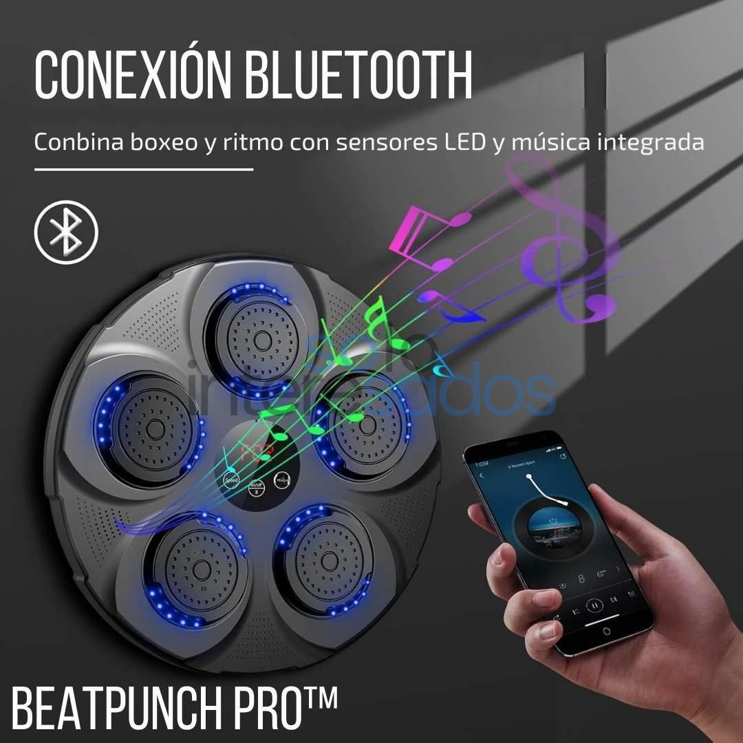 Máquina de Boxeo Inteligente – Entrená como un campeón desde casa + PAR DE GUANTES
