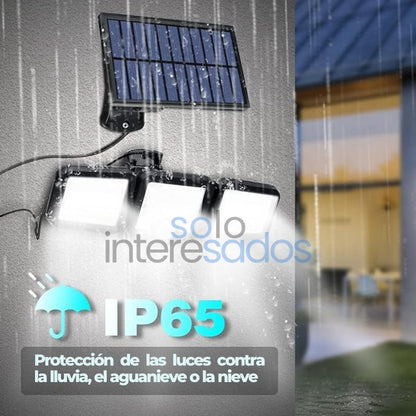 LuzSolar Pro 3D (Ilumina, Detecta y Protege sin Esfuerzo)