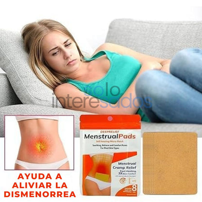 MenstruRelax – Parches Térmicos Alivia Cólicos 24 parches
