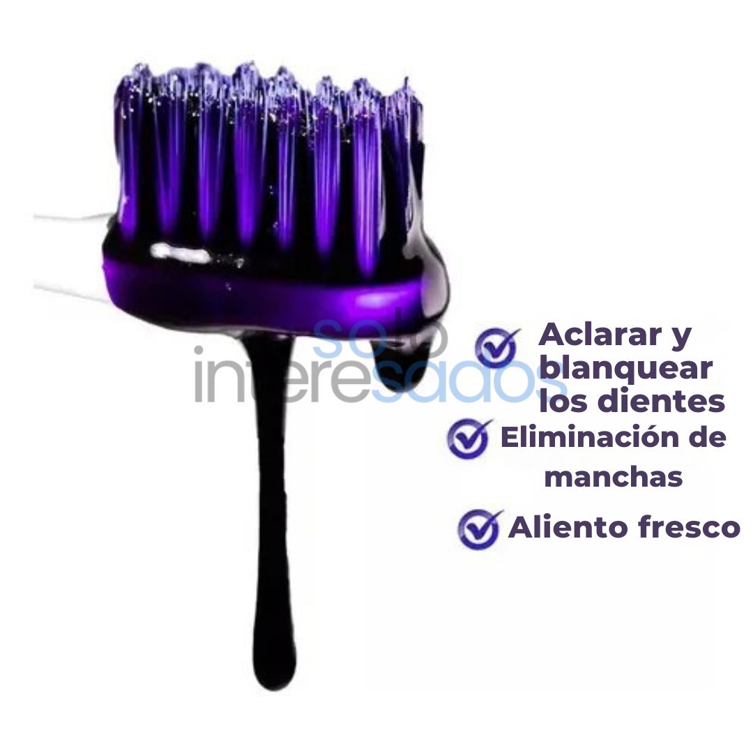 2X1 Corrector Dental Morado – Blanqueamiento Instantáneo y No Invasivo ORIGINAL 100ml
