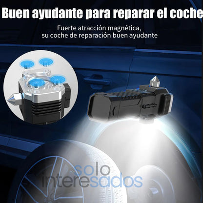 LINTERNA LUZ TÁCTICA 4 EN 1