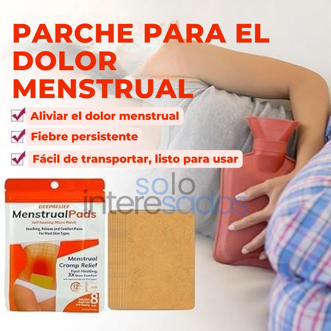 MenstruRelax – Parches Térmicos Alivia Cólicos 24 parches