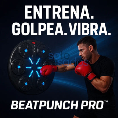 Máquina de Boxeo Inteligente – Entrená como un campeón desde casa + PAR DE GUANTES