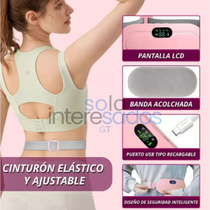 CalorAlivio – Cinturón Eléctrico para Cólicos Menstruales