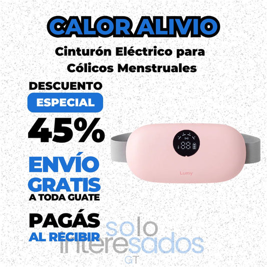 CalorAlivio – Cinturón Eléctrico para Cólicos Menstruales