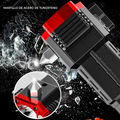 LINTERNA LUZ TÁCTICA 4 EN 1