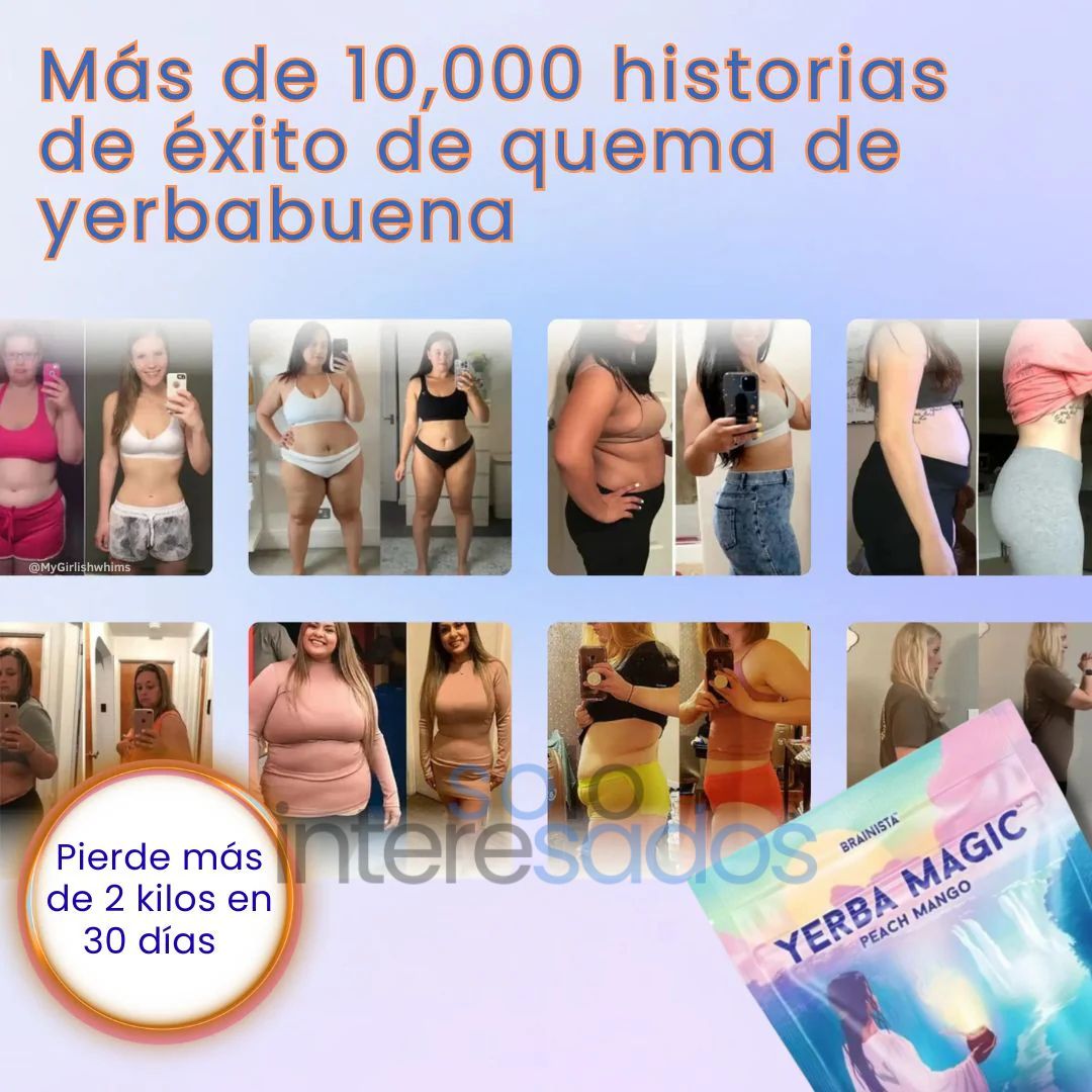 YerbaActiva – Controlá la Ansiedad y Bajá de Peso Naturalmente 330g