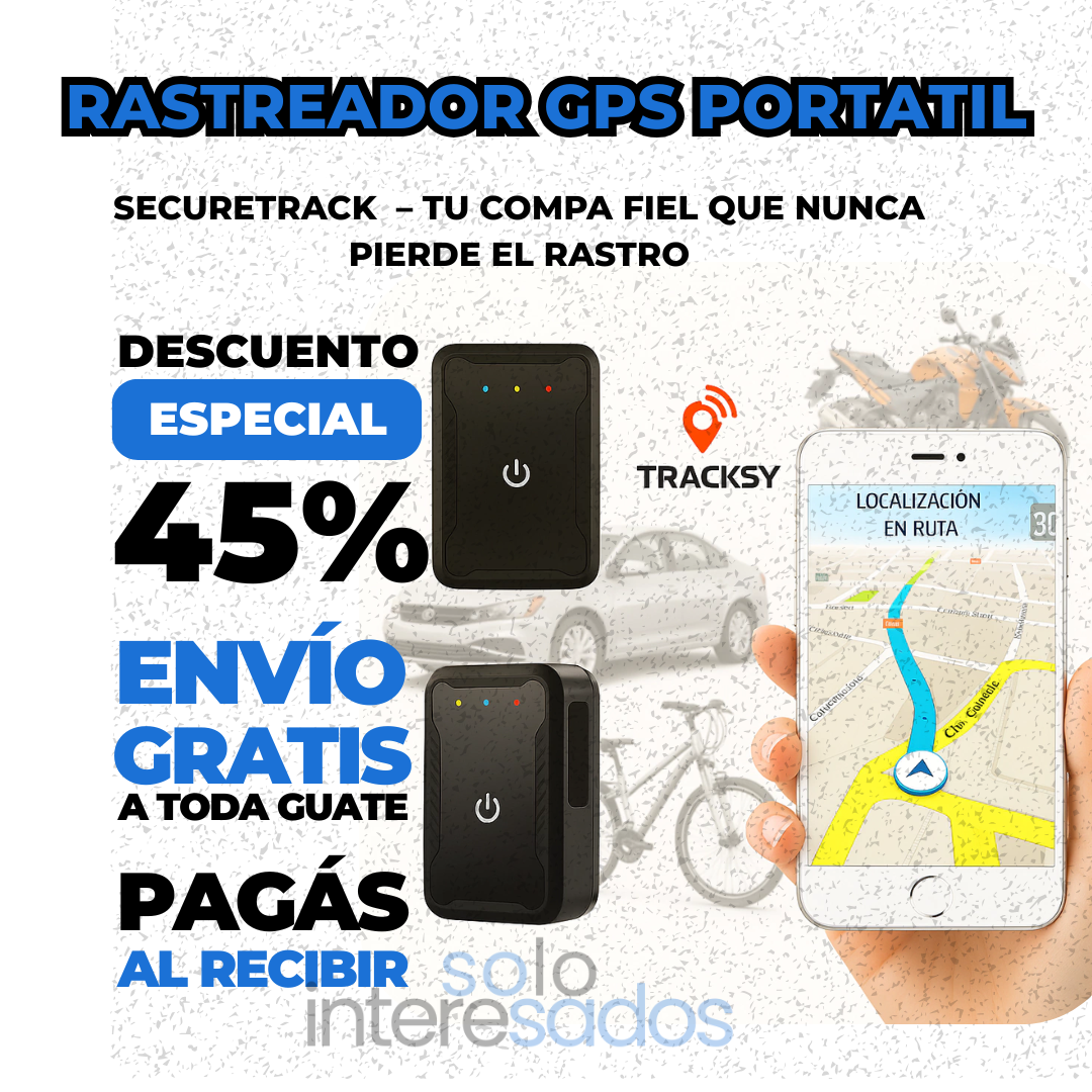 RASTREADOR GPS PORTATIL