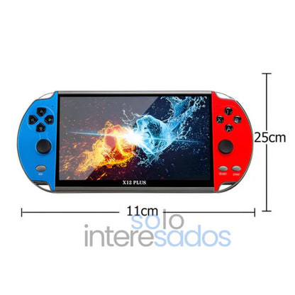 Consola de videojuegos x7 plus (10,000 JUEGOS CLÁSICOS INSTALADOS)
